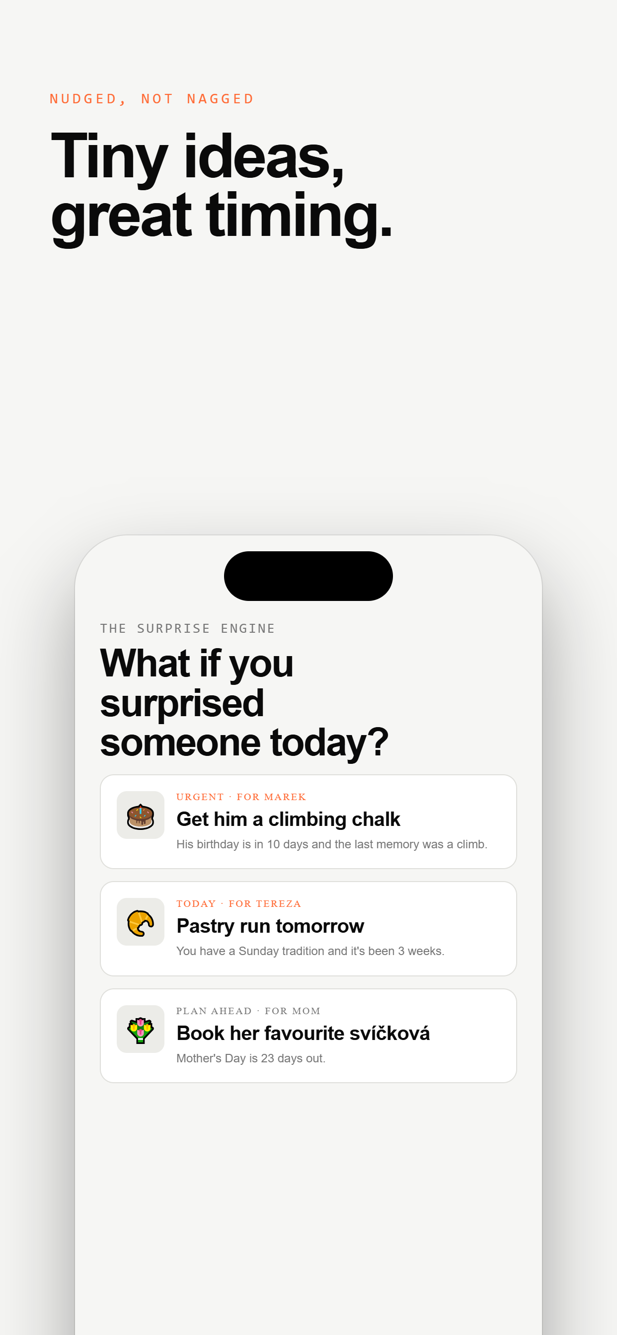 Smart suggestions